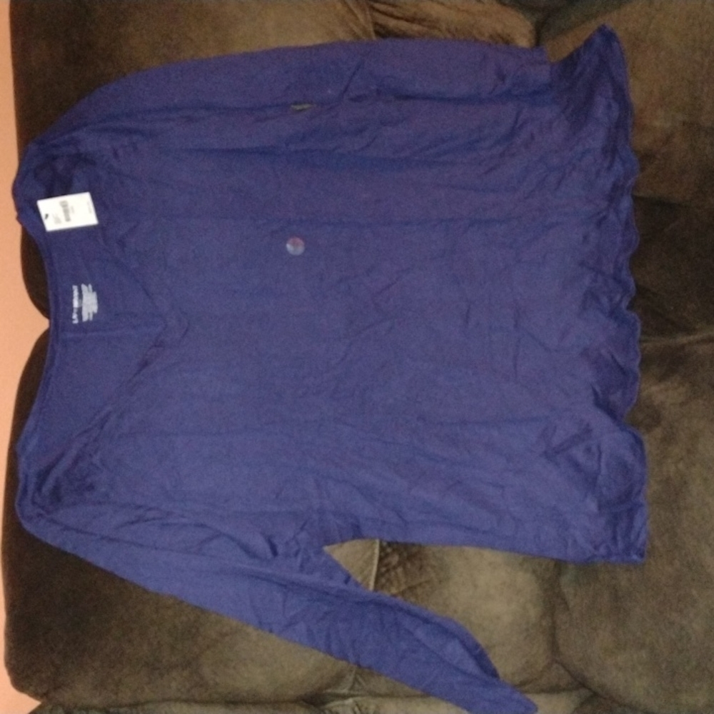 Lane Bryant long sleeve vneck tee